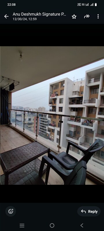 Gym in 3 BHK Apartment at Shree Signature Park, Wakad – for Rent