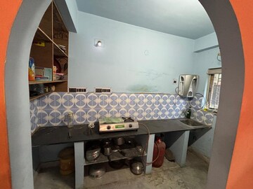 Kitchen in 2 BHK Apartment at Lake Town – for Sale