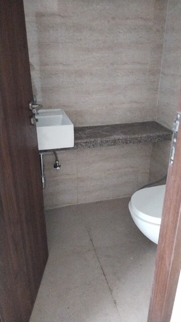 Bathroom in 3 BHK Apartment at Sunteck Maxxworld, Naigaon East – for Rent