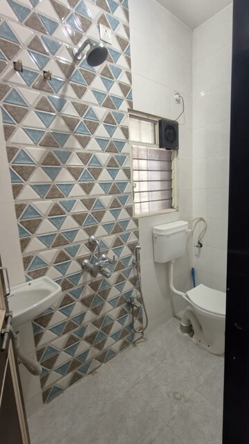 Bathroom in 1 RK Independent House at Wadgaon Sheri – for Rent