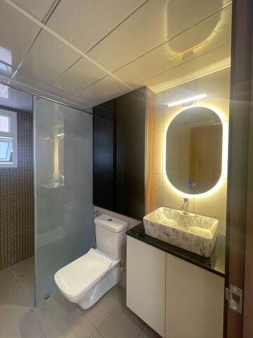 Bathroom in 1 BHK Apartment at Provident Park Square, Kanakapura Road – for Rent