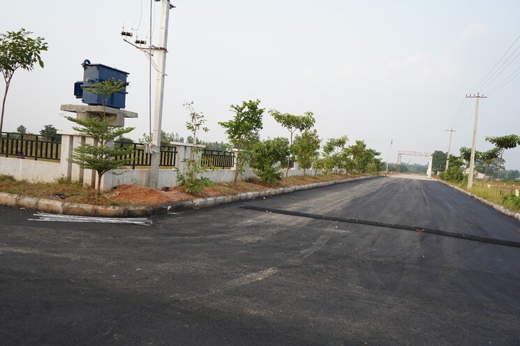 Exterior View, radha-realty-dews-ville  150 Sq.Yd. Plot In Peeranchuruvu Hyderabad 8030000