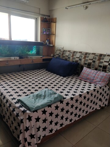 Bedroom in 2 BHK Apartment at Golden Palms Apartment Bangalore, Thanisandra Main Road – for Rent