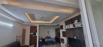 Living Room in 2.5 BHK Apartment at Mantri Lithos, Thanisandra – for Rent