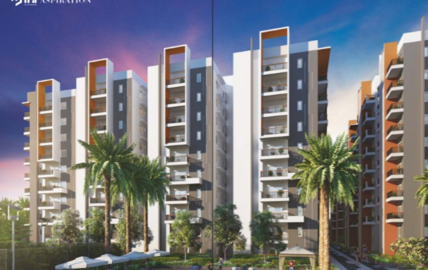 3 BHK + Pooja Room,Study Room 2195 Sq.Ft. Apartment in IRA Aspiration