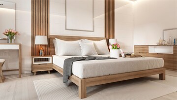 Bedroom in 2 BHK Apartment at Mahalaxmi Elegance, Undri – for Sale