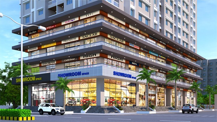 Exterior View, mahalaxmi-elegance 2 Bedroom 715 Sq.Ft. Apartment In Undri Pune 8030043