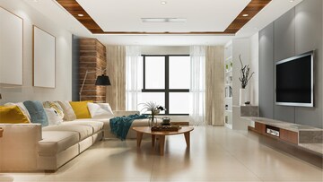 Living Room in 2 BHK Apartment at Mahalaxmi Elegance, Undri – for Sale