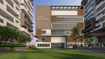 3 BHK Apartment – Exterior View View at Signature Altius, Kollur - for Sale
