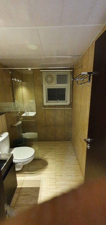 Bathroom in 3 BHK Apartment at Prestige West Woods, Binnipete – for Rent