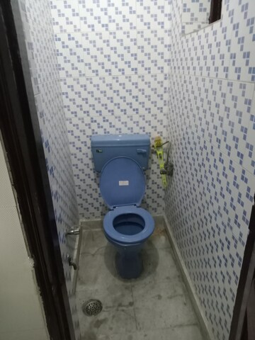 Bathroom in 1 BHK Builder Floor at Paschim Vihar – for Rent