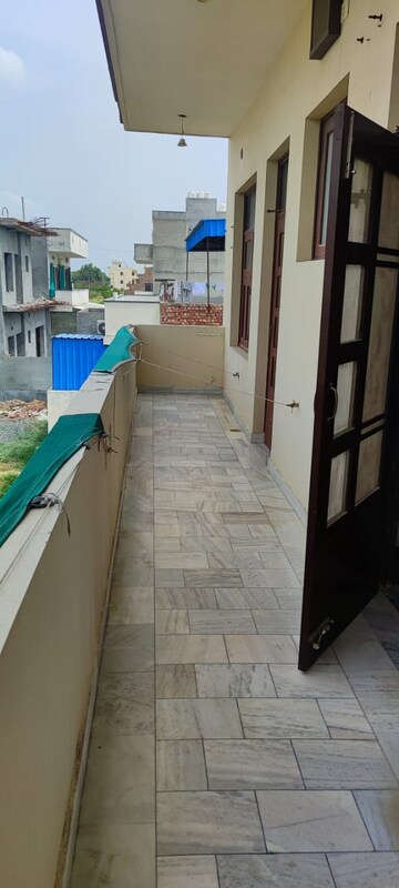 Balcony in 2.5 BHK Builder Floor at Sant Nagar – for Rent