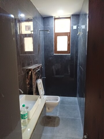 Bathroom in 3 BHK Builder Floor at Peer Mucchalla – for Rent