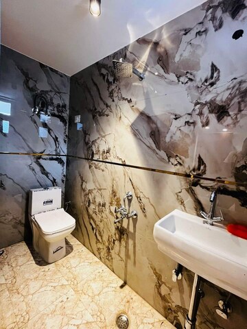 Bathroom in 1 BHK Apartment at Freedom Fighters Enclave – for Rent