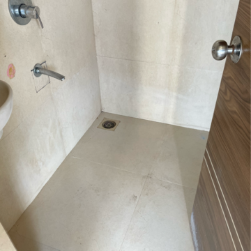 Bathroom in 1 BHK Apartment at Imperial Crest, Taloja Sector 26 – for Rent