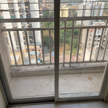 Balcony in 1 BHK Apartment at Imperial Crest, Taloja Sector 26 – for Rent