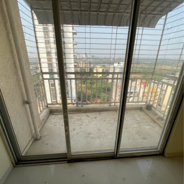 Balcony in 1 BHK Apartment at Imperial Crest, Taloja Sector 26 – for Rent