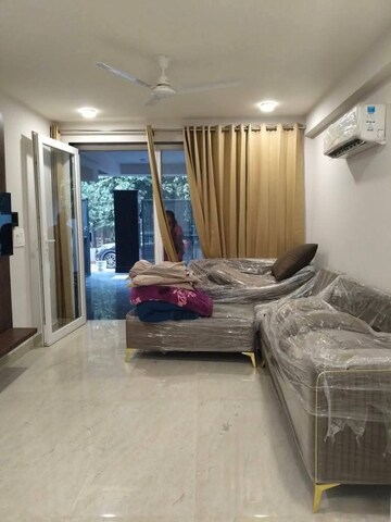 Living Room in 2 BHK Apartment at Freedom Fighters Enclave – for Rent
