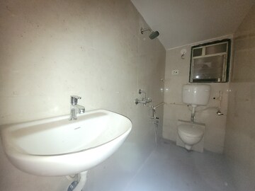 Bathroom in 1.5 BHK Apartment at Haware Citi, Ghodbunder Road – for Rent