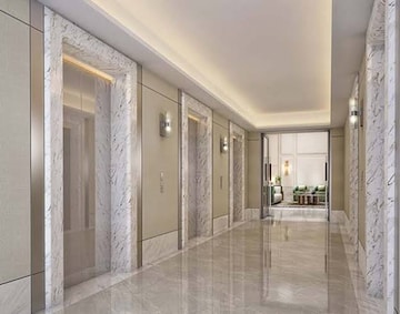 Building Lobby in 4 BHK Apartment at DLF Privana West, Sector 76 – for Sale