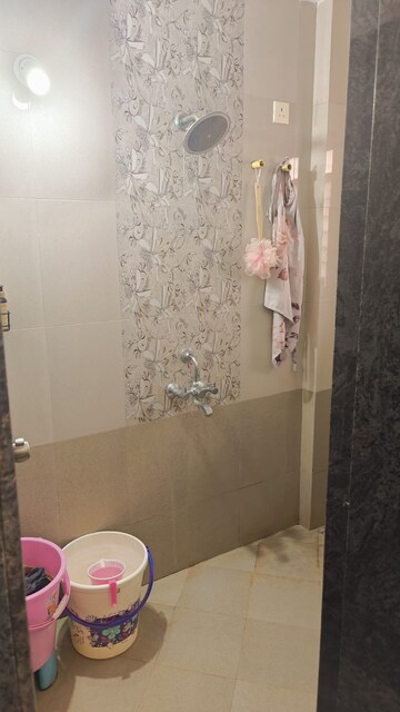 Bathroom in 1 BHK Apartment at Tingre Nagar – for Rent