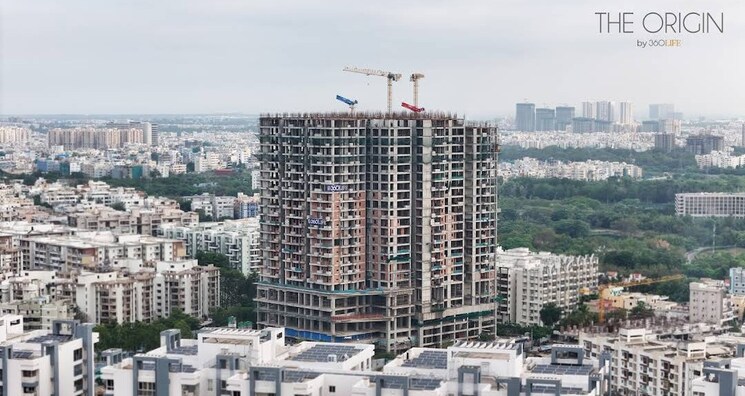 Exterior View, namitha-360-life 3 Bedroom 2600 Sq.Ft. Apartment In Kothaguda Hyderabad 8030615