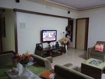 Living Room in 4 BHK Apartment at Happy Valley, Manpada – for Sale