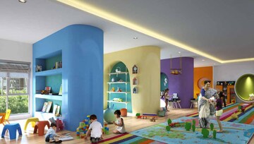 Building Lobby in 2 BHK Apartment at PS One 10, New Town – for Sale