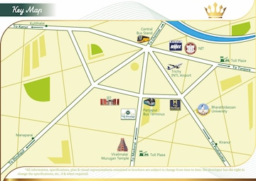  Plot – Map Location View at Alundur - for Sale