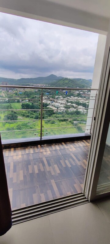 Balcony in 1 BHK Apartment at Kolte Patil Life Republic, Hinjewadi – for Rent