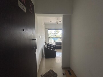 Living Room in 2 BHK Apartment at Shapoorji Pallonji Joyville Hinjewadi, Hinjewadi – for Rent