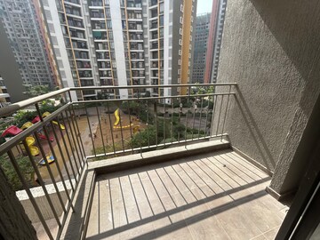 Balcony in 2 BHK Apartment at Shapoorji Pallonji Joyville Hinjewadi, Hinjewadi – for Rent
