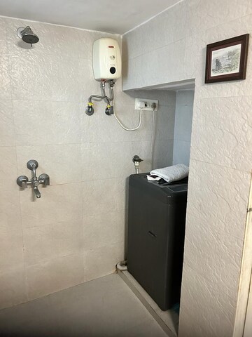 Bathroom in 2 BHK Apartment at Hibiscus CHS Versova, Versova – for Rent