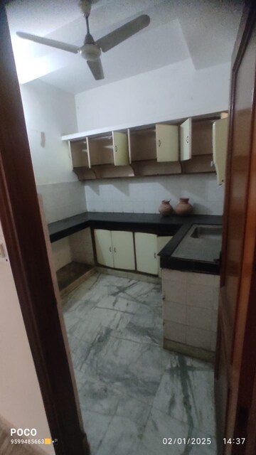 Kitchen in 3 BHK Builder Floor at Mehrauli – for Rent
