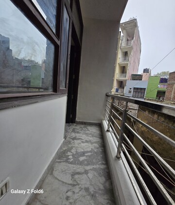 Balcony in 2.5 BHK Builder Floor at Chattarpur – for Rent