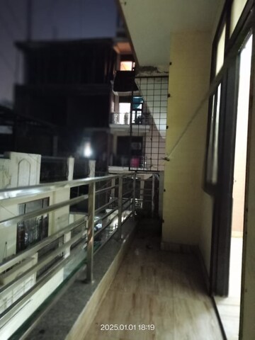 Balcony in 1 BHK Apartment at Palm Residency Chhatarpur, Chattarpur – for Rent