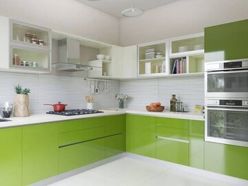 Kitchen in 3 BHK Builder Floor at Sector 49 – for Sale