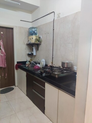 Kitchen in 2 BHK Apartment at LnT Realty Crescent Bay, Parel – for Sale