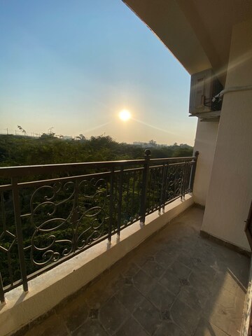 Balcony in 3 BHK Builder Floor at Chattarpur – for Rent