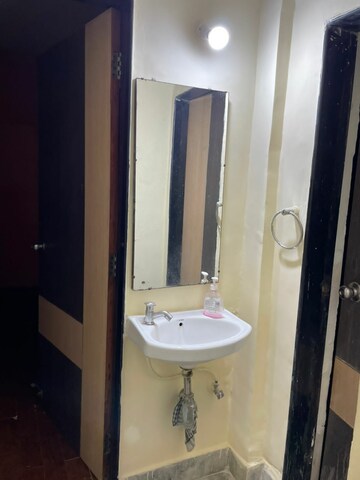 Bathroom in 1 BHK Apartment at Mantri Serene, Goregaon East – for Rent