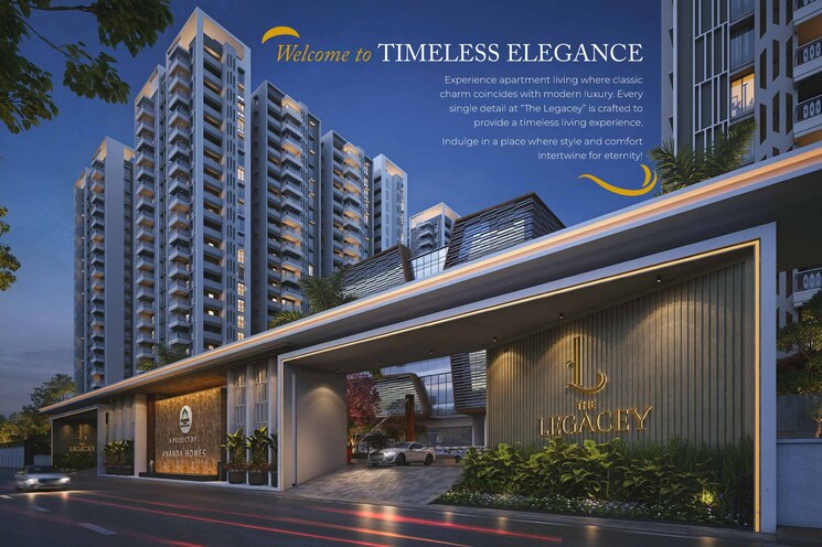 Exterior View, ananda-the-legacey 3 Bedroom 1495 Sq.Ft. Apartment In Manikonda Hyderabad 8031182