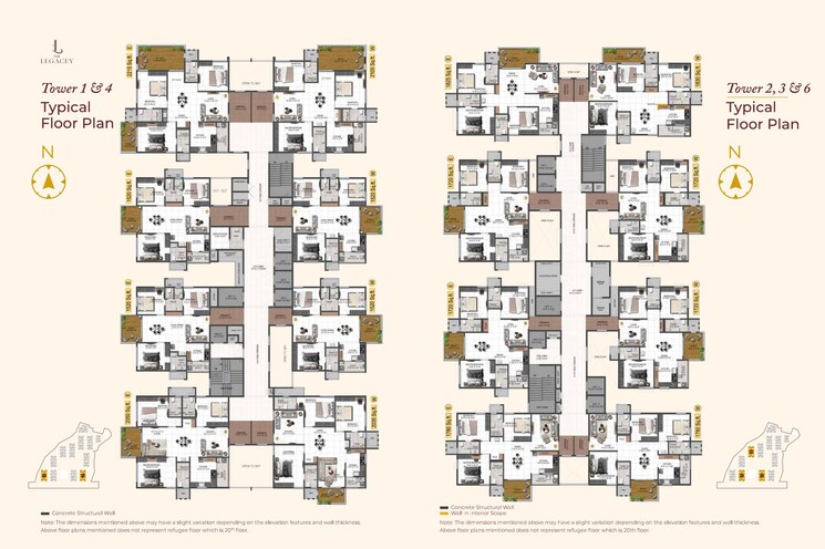 Master Plan, ananda-the-legacey 3 Bedroom 1495 Sq.Ft. Apartment In Manikonda Hyderabad 8031182