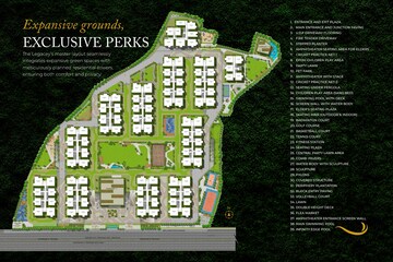 Master Plan in 3 BHK Apartment at Ananda The Legacey, Manikonda – for Sale