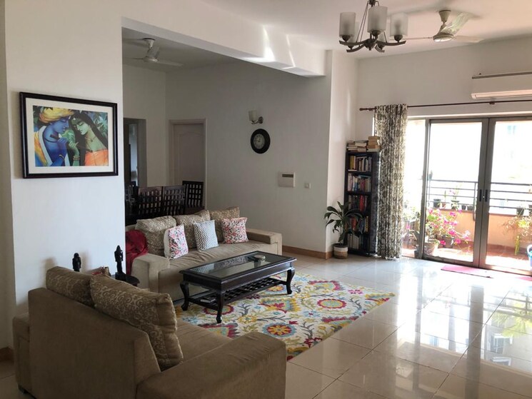 Living Room, unitech-the-close-north 4 Bedroom 2939 Sq.Ft. Apartment In Sector 50 Gurgaon 8031193
