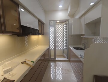 Kitchen in 2 BHK Apartment at Piramal Vaikunth, Balkum Pada – for Rent