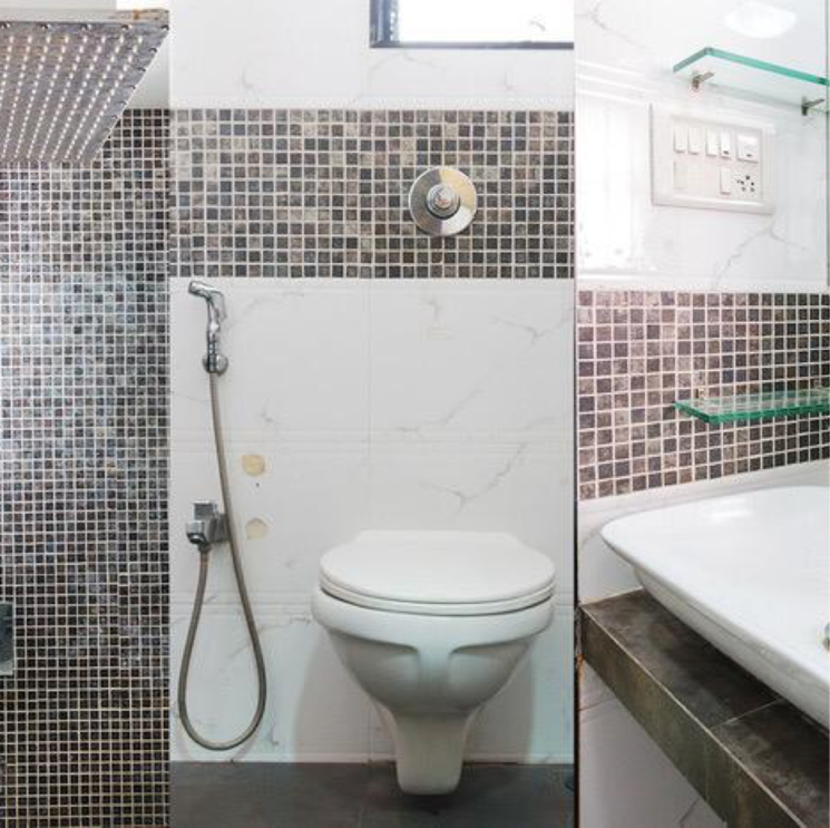 Attached Bathroom, trikuta-tower 3 Bedroom 1100 Sq.Ft. Apartment In Powai Mumbai 8031232