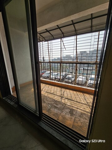 Balcony in 2 BHK Apartment at Dedhia Golden Park II, Kalyan West – for Rent