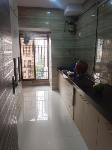 Kitchen in 1 BHK Apartment at Silver Arch Apartments, Andheri West – for Rent