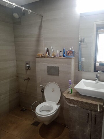 Bathroom in 3 BHK Builder Floor at Dlf Cyber City, Sector 24 – for Rent