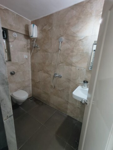 Bathroom in 2 BHK Apartment at Cosmos Springs Angel, Ghodbunder Road – for Rent